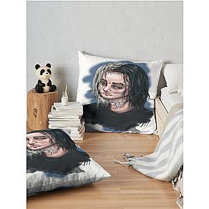 Ghostemane Illustration Throw Pillow Premium Merch Store