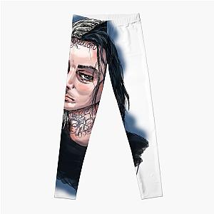 Ghostemane Illustration Legging Premium Merch Store