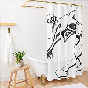 Ondoyance Black Ghostemane Shower Curtain Premium Merch Store