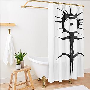 Ghostemane Logo Shower Curtain Premium Merch Store