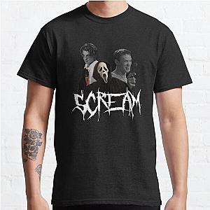 scream ghostface metal logo Classic T-Shirt