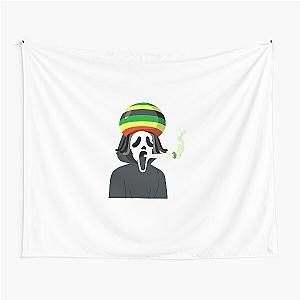 Rasta Ghostface Tapestry