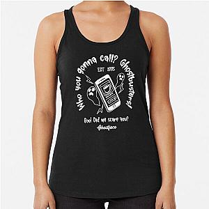 Who you gonna call? Ghostbusters! - Ghostface Racerback Tank Top