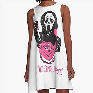 Ghostface calling Halloween A-Line Dress