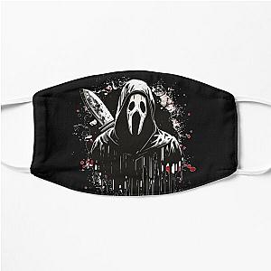 Ghostface Scream Mask Merch Horror Flat Mask