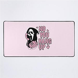 Valentines Ghostface No You Hang Up - Halloween  Desk Mat