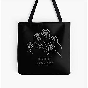 Do you like Scary Movies? - Ghostface All Over Print Tote Bag