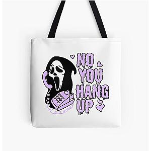 Ghostface No You Hang Up  Valentines Halloween  All Over Print Tote Bag