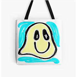 Smile GhostFace All Over Print Tote Bag