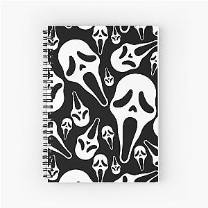 Ghostface repeat v2 Spiral Notebook