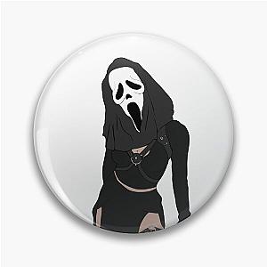 The Female Ghostface Pin