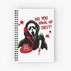 Ghostface No You Hang Up Spiral Notebook