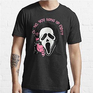 Ghostface Calling Halloween Funny, No You Hang Up First T-Shirt Essential T-Shirt