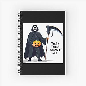 Cute Ghostface Spiral Notebook