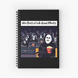 Cute Ghostface Spiral Notebook