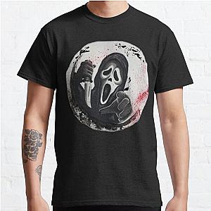 Ghostface Scream Horror Drawing Classic T-Shirt