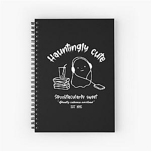 Hauntingly cute. Ghostly cuteness overload - Ghostface Spiral Notebook