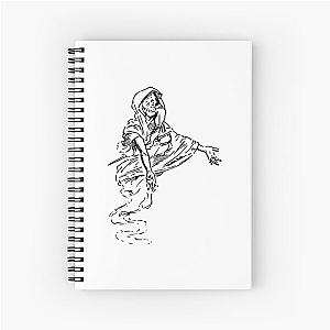 Ghostface Killer - Horror Movie Fan Art Spiral Notebook