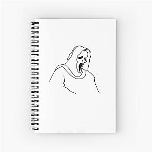 Ghostface Backpack  Spiral Notebook