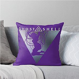 Ghost in the Shell/ Major Silhouette 0.1 White Throw Pillow