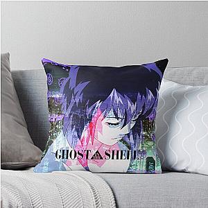 Ghost in the Shell Landscape Throw Pillow