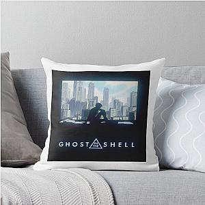 Ghost in the shell Window design movie poster throw pillow