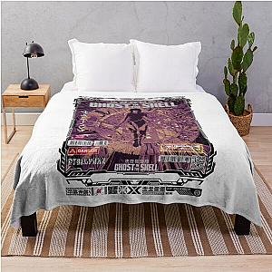 Major Motoko Kusanagi Ghost in the Shell Throw Blanket