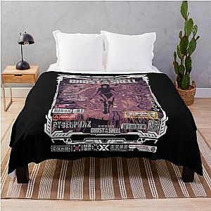 Major Motoko Kusanagi - Ghost in the Shell Throw Blanket