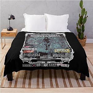 Major Motoko Kusanagi - Ghost in the Shell Throw Blanket