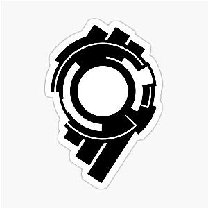 Ghost in the Shell Public Security Section 9 Black Logo Sticker