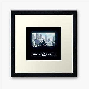 Ghost in the Shell Window Framed Art Print