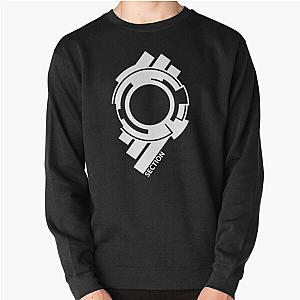 Ghost in the shell white Section 9 Pullover Sweatshirt