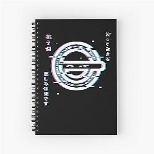 The Laughing Man Ghost Shell Hacker Spiral Notebook