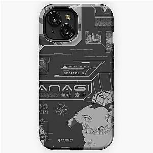 Ghost in the shell cyberpunk anime design iPhone Tough Case