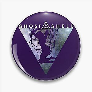 Ghost in the shell - Major silhouette 0.1 white Pin