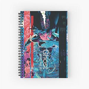 Ghost in the shell by Emilie42 Spiral Notebook