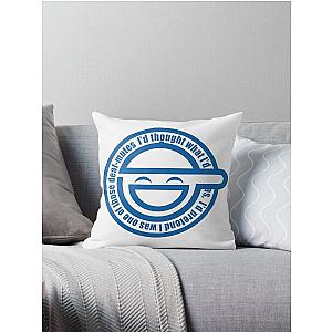 The Laughing Man - Ghost In The Shell Stand Alone Complex Throw Pillow