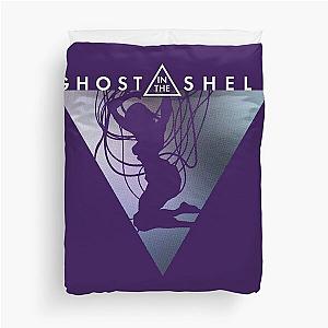 Ghost in the shell - Major silhouette 0.1 white Duvet Cover