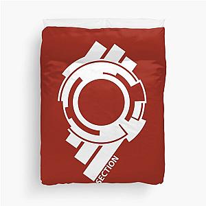 Ghost in the shell (white) - Section 9 Perfect 	 	 	 Duvet Cover