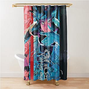 Ghost in the shell by Emilie42 Shower Curtain