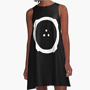 Ghost in the Shell Minimal Design Light Version A-Line Dress