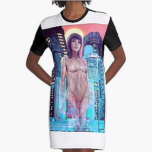 Ghost in the Shell - Motoko Kusanagi Graphic T-Shirt Dress