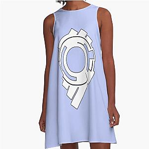 Ghost in the Shell - Public Security Section 9 Logo (White Logo) Classic T-Shirt A-Line Dress