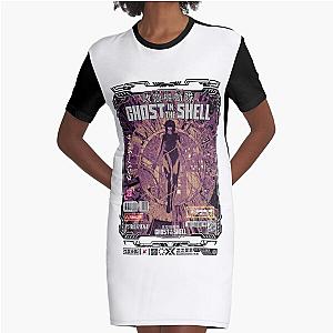 Major Motoko Kusanagi 草 薙 素 子 - Ghost in the Shell 攻殻機動隊 Graphic T-Shirt Dress