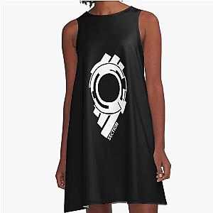 Ghost in the shell (white) - Section 9   A-Line Dress