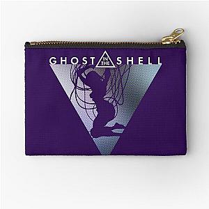 Ghost in the shell - Major silhouette 0.1 white Zipper Pouch