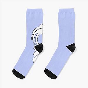 Ghost in the Shell - Public Security Section 9 Logo (White Logo) Classic T-Shirt Socks