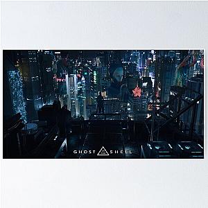 Ghost in the Shell Cityscape  Poster