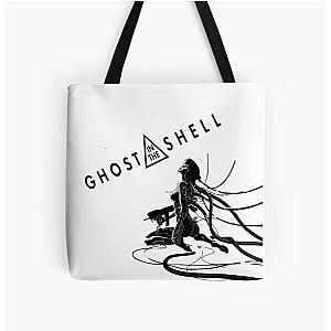 Ghost In the Shell Motoko Kusanagi Art All Over Print Tote Bag