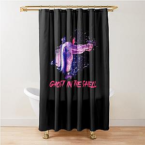 Major Kusanagi Ghost in the Shell's Futuristic Heroine Shower Curtain